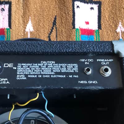 Peavey Decade 10-Watt 1x8" Guitar Combo 1980s - Black image 6
