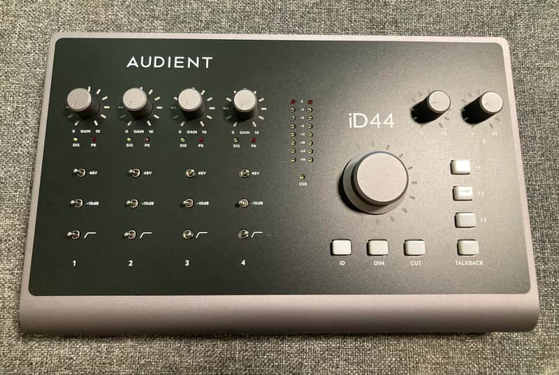 Audient iD44 MkII USB Audio Interface with Hard Case and Cables image 1