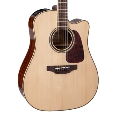 Takamine P4DC Dreadnought Cutaway Acoustic-Electric Guitar - Natural -Open Box image 1