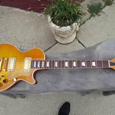 HERITAGE H-150-LE DELUXE 2003 LIMITED LES PAUL FLAMETOP 1 OWNER #201 of 500 NOS Mint Seth Lover Spec-Ordered image 1