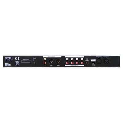Rolls RM69 MixMate 3 6-Channel Mic/Line Mixer with Phantom Power - Black image 1