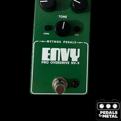 Mythos Pedals Envy Pro Overdrive NV-9 2024 - Present - Green - X18222 image 1