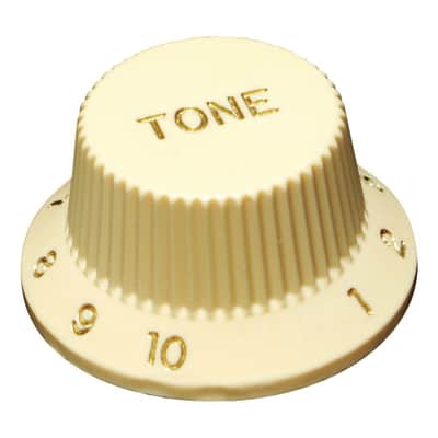Brio Stratocaster® US fit Control Knobs Cream image 3