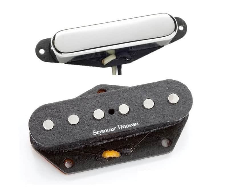 Seymour Duncan APTR-1 Rhythm & APTL-1 Lead Alnico II Pro For Tele Fender Telecaster Pickup Set image 1