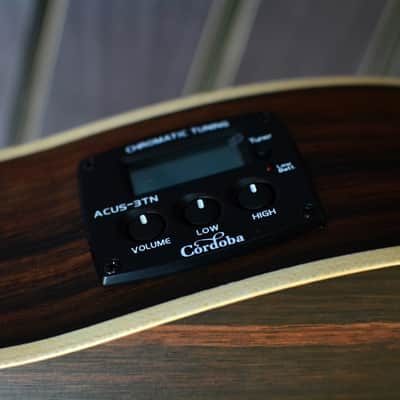 Cordoba Mini II EB-CE Travel Electro Nylon Guitar image 9