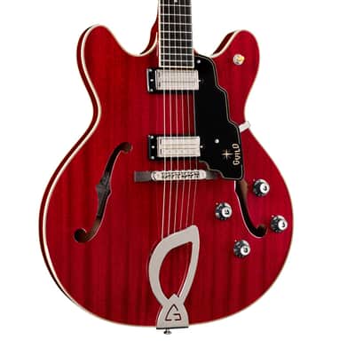 Guild Starfire IV Harp Tail, Hollow Body Electric Guitar - Gloss image 5