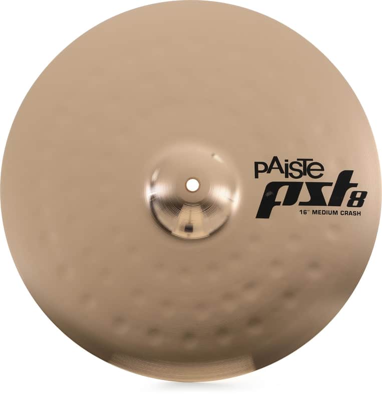Paiste 16 inch PST 8 Reflector Medium Crash Cymbal image 1
