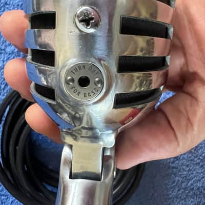 Electro-Voice 950 Cardax Crystal Microphone 1940s - Chrome image 10