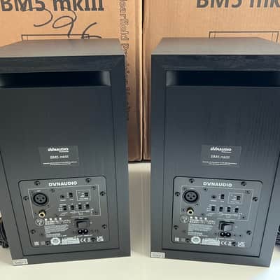Dynaudio BM5 MkIII 100-Watt Active 5" Studio Monitor Speakers (Pair) 2010s - Black NEW in OPEN BOX Free Shipping image 5