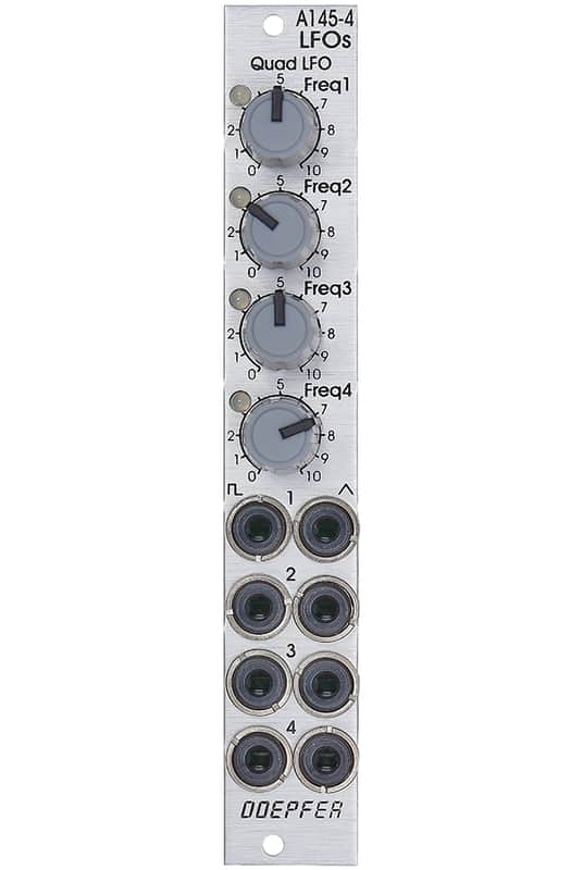 Doepfer A-145-4 Quad LFO slim line eurorack module. image 1