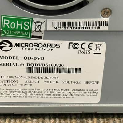 Microboards QD-DVD, 1 To 1 CD/DVD Duplicator, Excellent Condition image 6