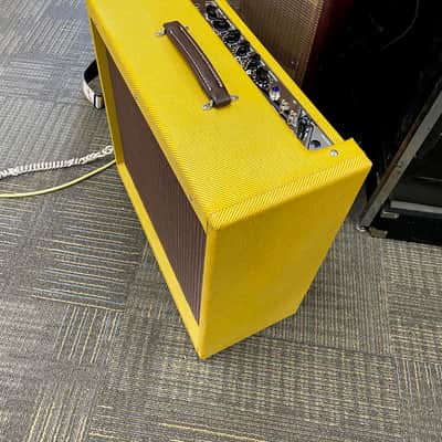 5F6-A Tweed Bassman, Vintage Jensen Vibranto 15" Beautiful image 2
