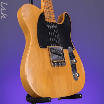 1988 Fender USA Vintage '52 Telecaster Reissue Butterscotch Blonde image 3