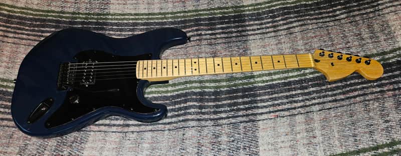 Stratocaster Style Guitar Tom Delonge Inspired  2020 - Blue image 1