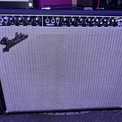 Fender '65 Twin Reverb Reissue 85-Watt 2x12" Guitar Combo 1991 - Present - Black image 1