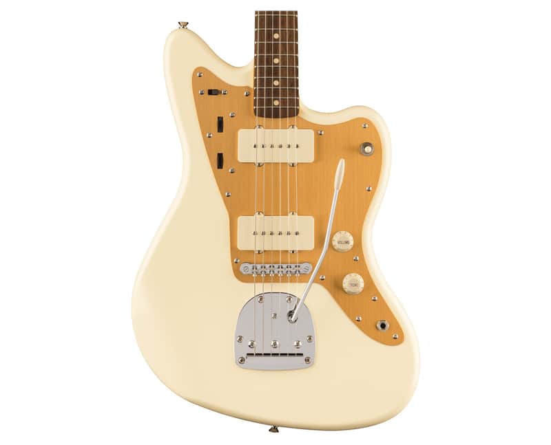 Used Squier J Mascis Jazzmaster - Vintage White w/ Laurel FB