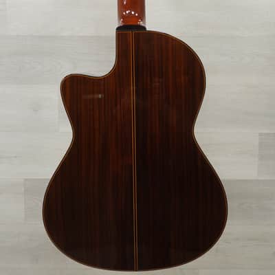 Used Alvarez Yairi CYM75CE Solid Top Acoustic Guitar Natural image 3