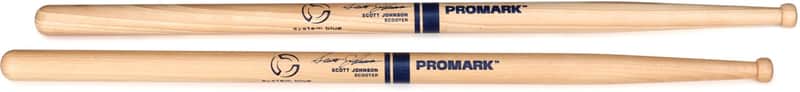 Promark Scott Johnson "Scooter" Marching Drumsticks (3-pack) Bundle image 1