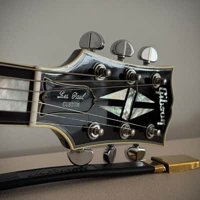 Gibson Custom Shop Les Paul Custom EB/CH seltenes Exemplar mit Chrome Hardware! 2007 - Ebony with Chrome Hardware image 7