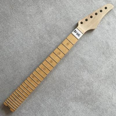 Short Scale Mini Guitar Maple Wood Neck, 24 Frets Fingerboard Fretboard image 1