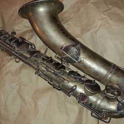 Magnificent Antique Frank Holton Tenor Saxophone, USA, sax body only image 1