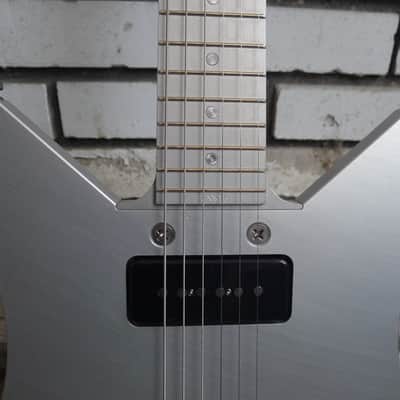 Obstructures 0.750 2016 clear solid aluminum guitar image 9