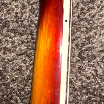 Vintage Toledo  Es 335 style semi hollow body electric guitar guitar made in japan 1970s Sunburst image 18