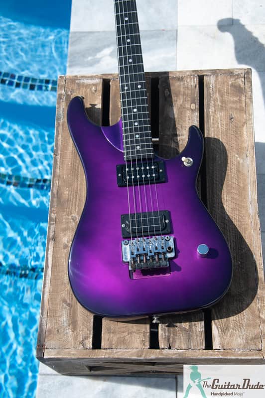 Washburn N4 Nuno Bettencourt Signature Model - Metallic Purple