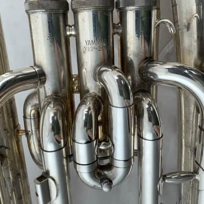 Yamaha YEP-201S Standard Euphonium 2010s - Silver-Plated image 10
