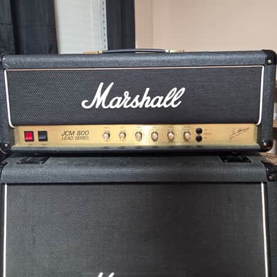Marshall JCM800 2203X 100W Head w/ Legendary Tones Hot Mod V2 + 1960A 4x12 Cab w/ Celestion Greenbacks image 2