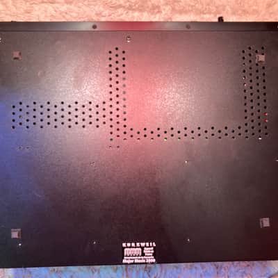Kurzweil K2000R Rackmount Digital Workstation Sound Module 1990s - Black image 2