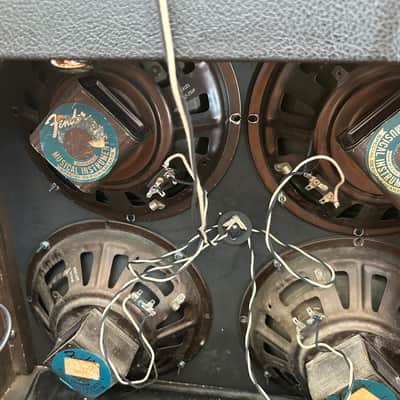 Fender Super Reverb "Drip Edge" 2-Channel 40-Watt 4x10" Guitar Combo 1968 - 1969 - Silverface image 9