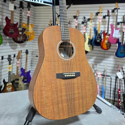 Martin D-X1EL Left-Handed Koa Acoustic-electric Guitar - Figured Koa w/Gig Bag & PLEK*D #579 image 3