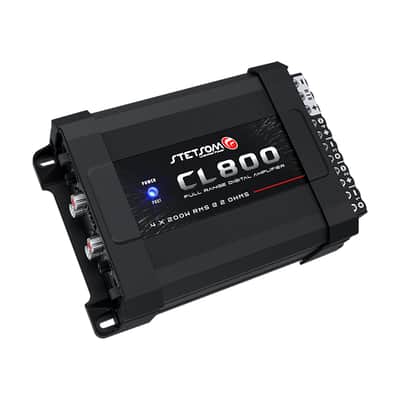 Stetsom CL800-4 Car Amplifier 800W RMS 4 Channel 2 Ohm Stereo Audio Amp image 1