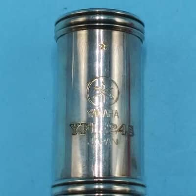 Yamaha YFL-24S Concert Flute, Japan, with case image 2