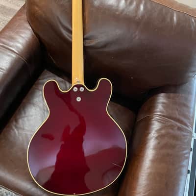 Mosrite Celebrity 2 1967 Translucent Wine Red image 4