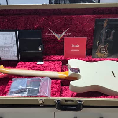 Fender Custom Shop Postmodern Telecaster Journeyman BRAND NEW Aged India Ivory Relic American 1963 Tele Deluxe USA Vintage 60s Reissue 51 Nocaster PU 1960's Electric Guitar image 5