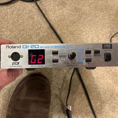 Roland GI-20 GK-MIDI Interface 2002 - 2010 - Silver image 2