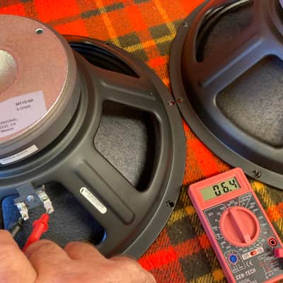 JBL M115-8A 15” woofers Fully Tested PAIR * NICE * image 6