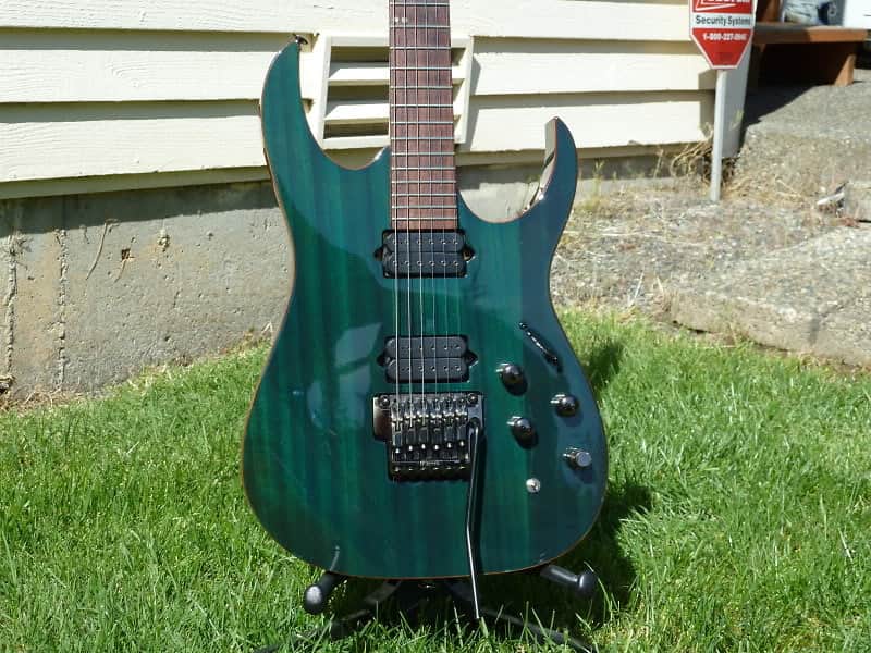 Ibanez Prestige RG2120x mahogany, Piezo, Dimarzio Evo/Paf | Reverb