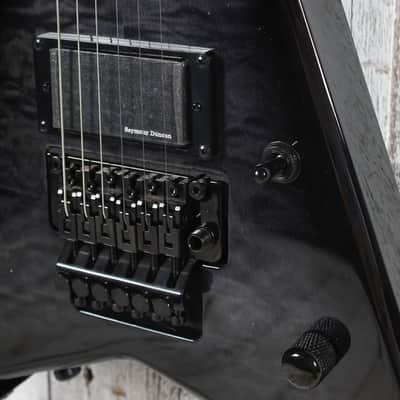 Jackson Pro Series Corey Beaulieu King V KV6Q Electric Guitar Transparent Black image 4