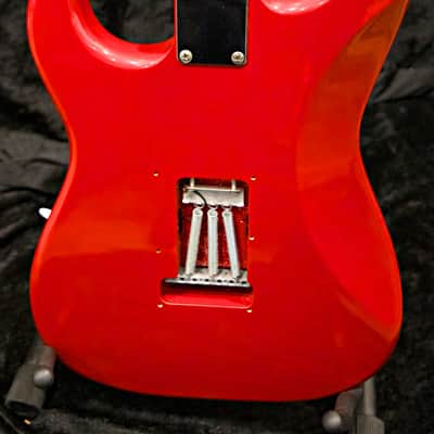 1993 Squier by Fender Stratocaster MIJ FujiGen – Torino Red image 9