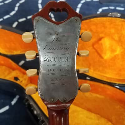 Vega Lansing Special Vintage Bowlback Mandolin c.1903-1910 image 4