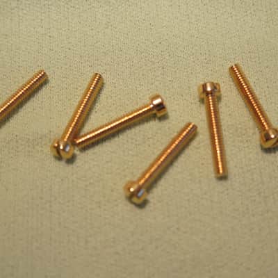 12 Gibson pole pieces screws for paf pickups es-355 Les Paul Custom L5 super 400 made in usa image 10