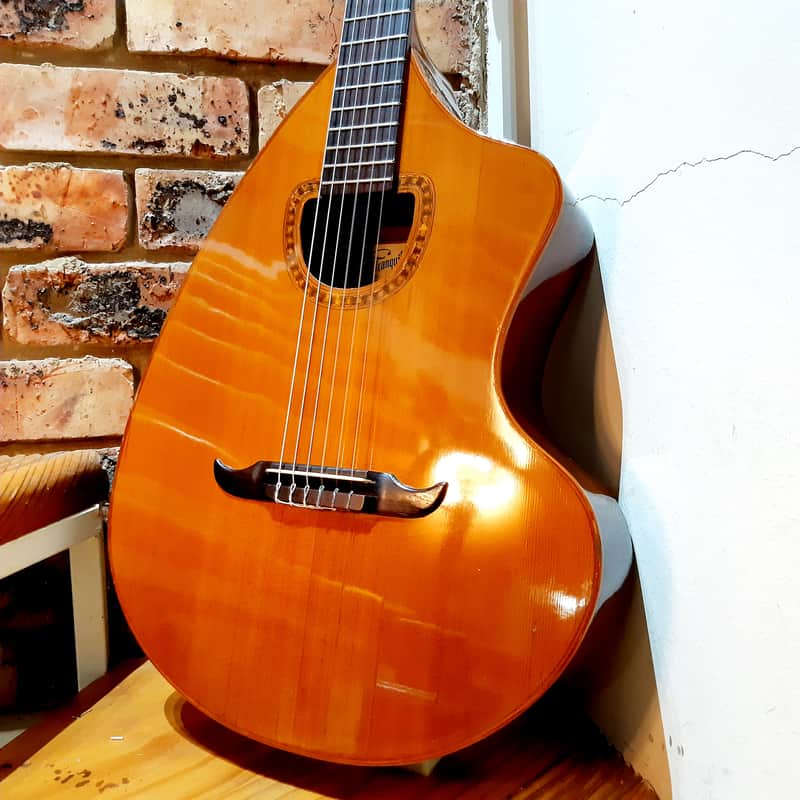 Vintage Giannini Craviola CRA6N Circa. 1971 - Natural/ French Polished Brazilian Rosewood image 1