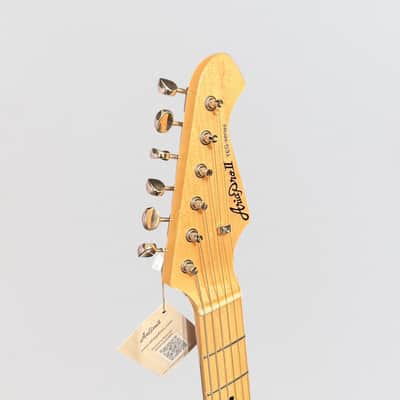 Aria TEG-TL Modern Classic Thinline Semi Hollow Tele Style Electric Guitar - Natural image 9