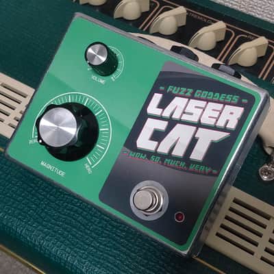 Fuzz Goddess / Devi Ever : FX Laser Cat Low End Fuzz Circa 2016 w/ Original Box Made in USA Devi Ever Guitar Bass Effects Pedal image 2