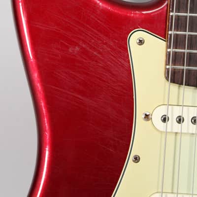 2002 Fender Custom Shop 1960 Stratocaster Candy Apple Red Relic w/OHSC image 17