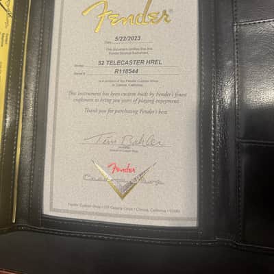 Fender Custom Shop '52 Reissue Telecaster Relic image 16