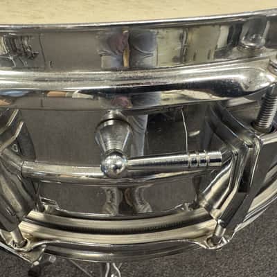 5" x 14" Ludwig LM410 Super-Sensitive 5x14" from 1965 (Chicago Keystone Badge) image 8